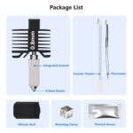 Hotend Premium All-Metal për Bambu Lab X1/X1C: komplet hotend 0.8 mm me grykë çeliku të kalitur, ngrohës qeramik 24 V 48 W dhe termistor për temperatura të larta – set i plotë për printerin 3D X1C. - Figura 2