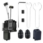 Komplet hotend i dedikuar All-in-One P1P/P1S (me ventilator) për kokën e printimit të printerit 3D Bambu Lab P1S/P1P, me komplet ventilatori ftohës (përfshin mbrojtëse silikoni dhe 2 copë gryka çeliku të kalitur 0.4 mm).