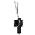 Hotend Premium All-Metal për Bambu Lab X1/X1C: komplet hotend 0.8 mm me grykë çeliku të kalitur, ngrohës qeramik 24 V 48 W dhe termistor për temperatura të larta – set i plotë për printerin 3D X1C.