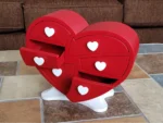 Wonky Valentine Heart Jewelry Box (Multi-Drawer)